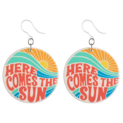 Here Comes the Sun Earrings (Dangles)