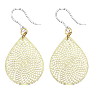 Whirly Earrings (Dangles) - gold