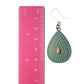 Antique Turquoise Teardrop Dangles