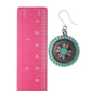 Aztec Stone Flower Dangles