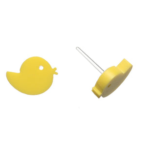 Baby Chick Studs Hypoallergenic Earrings for Sensitive Ears Made with Plastic Posts