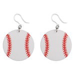 Sports Drop Earring (Dangles) - baseball
