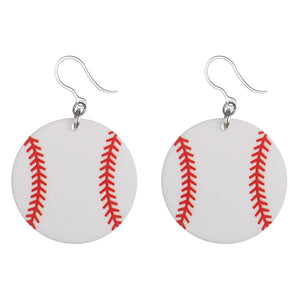 Sports Drop Earring (Dangles) - baseball