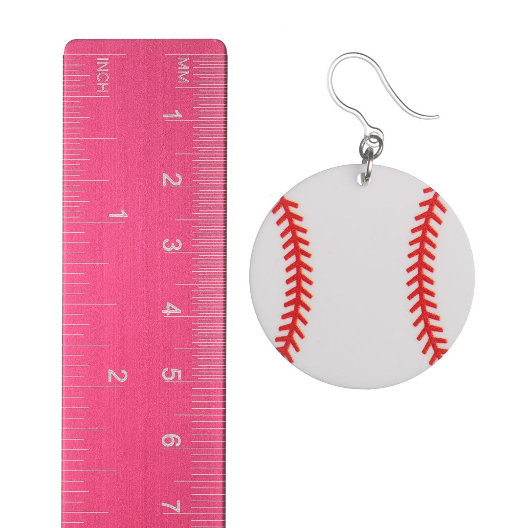Sports Drop Earring (Dangles) - size