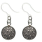Bezel Faux Druzy Earrings (Dangles)