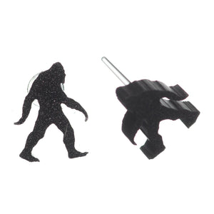Bigfoot Studs Hypoallergenic Earrings for Sensitive Ears Made with Plastic Posts