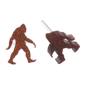 Bigfoot Studs Hypoallergenic Earrings for Sensitive Ears Made with Plastic Posts