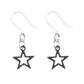 Petite Star Dangles Hypoallergenic Earrings for Sensitive Ears Made with Plastic Posts