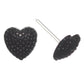 Bubble Heart Studs