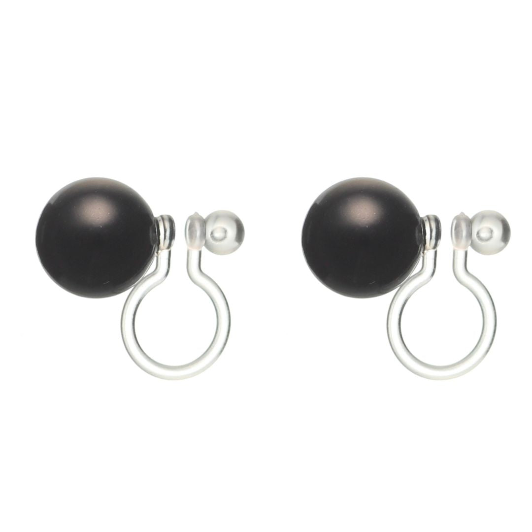 CLIP-ON Faux Pearl Earrings