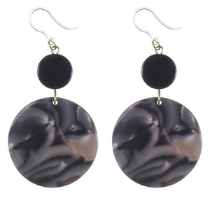 Celluloid Stone Earrings (Dangles)