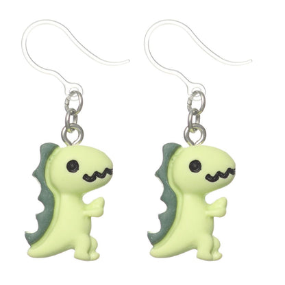 Colorful T-Rex Dangles