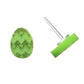 Easter Egg Studs Hypoallergenic Earrings for Sensitive Ears Made with Plastic Posts