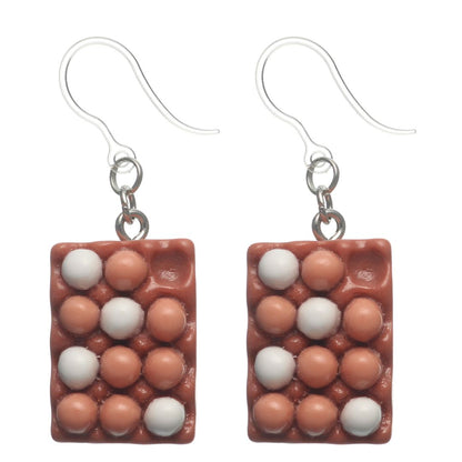 Exaggerated Dozen Eggs Earrings (Dangles)