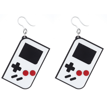 Exaggerated Game Console Dangles Hypoallergenic Earrings for Sensitive Ears Made with Plastic Posts