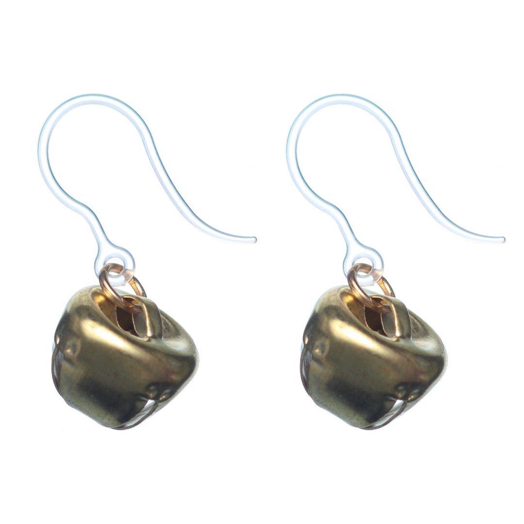 Sterling champagne good glass earrings by Dakota West