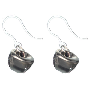 Festive Jingle Bell Dangles Hypoallergenic Earrings for Sensitive Ears Made with Plastic Posts