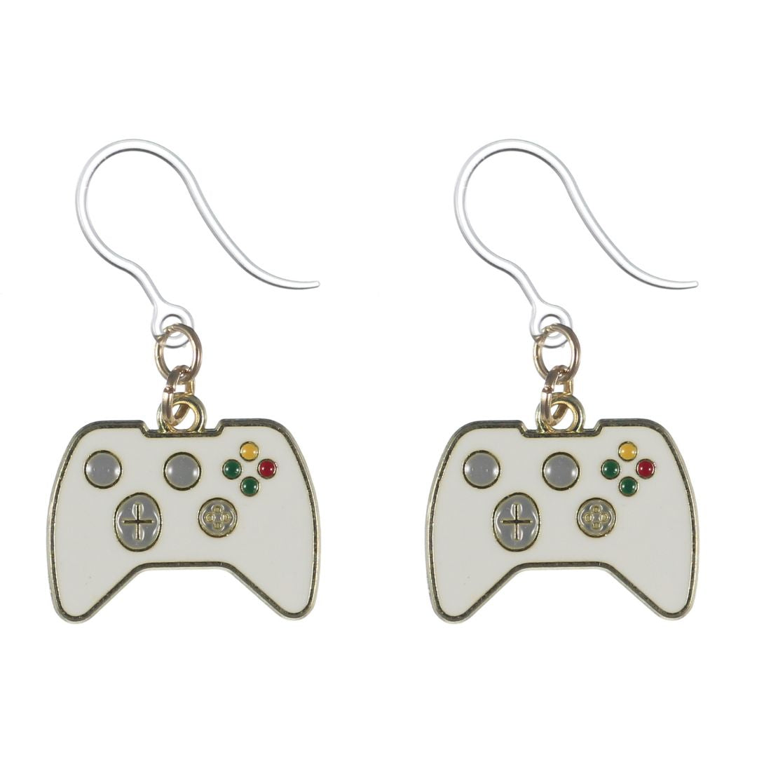 Game Controller Dangles Hypoallergenic Earrings for Sensitive Ears Made with Plastic Posts