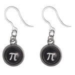 Glass Pi Earrings (Dangles)