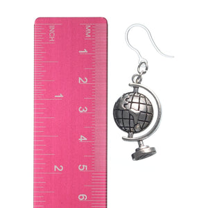 Globe Dangles Hypoallergenic Earrings for Sensitive Ears Made with Plastic Posts