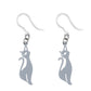 Cat Dangles Hypoallergenic Earrings for Sensitive Ears Made with Plastic Posts