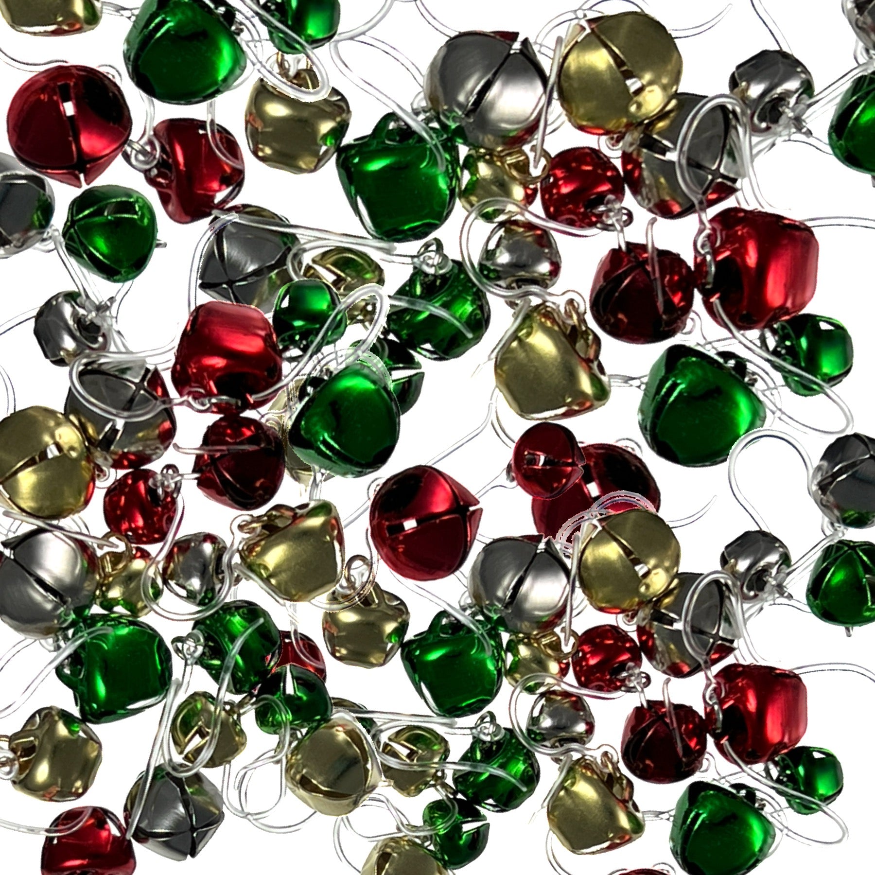 Festive Jingle Bell Earrings - all colors & sizes