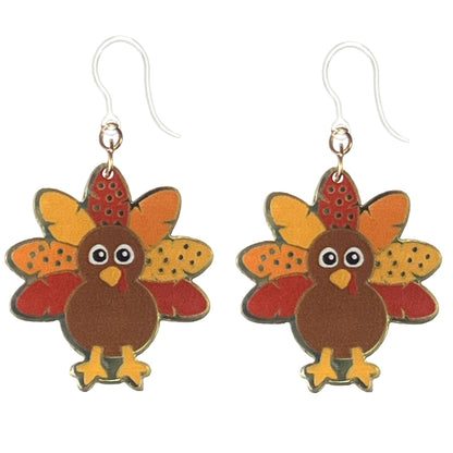 Quirky Turkey Earrings (Dangles)