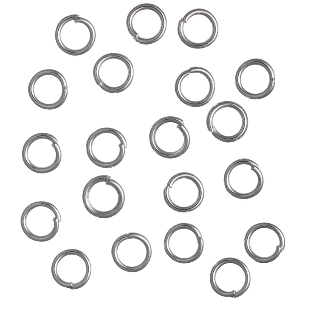 Jump Rings - silver 4mm