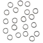 Jump Rings - silver 4mm