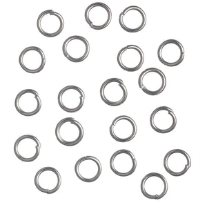 Jump Rings - silver 4mm
