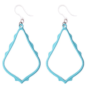 Large Chandelier Dangles Hypoallergenic Earrings for Sensitive Ears Made with Plastic Posts