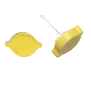 Lemon Studs Hypoallergenic Earrings for Sensitive Ears Made with Plastic Posts