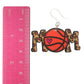Leopard Sports Mom Dangles