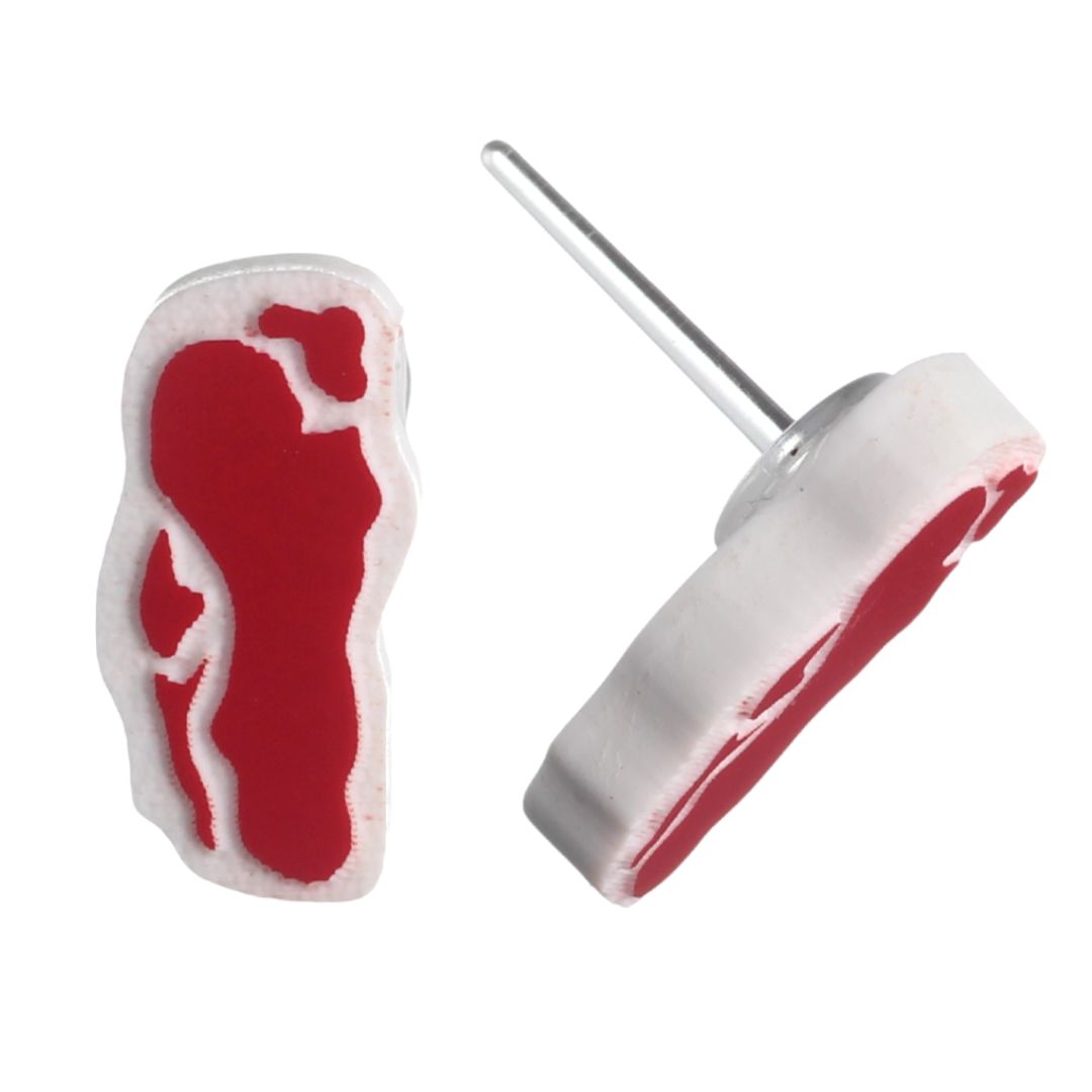 Meat Earrings (Studs)