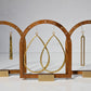 Metallic Minimalist Dangles Hypoallergenic Earrings for Sensitive Ears with Plastic Posts