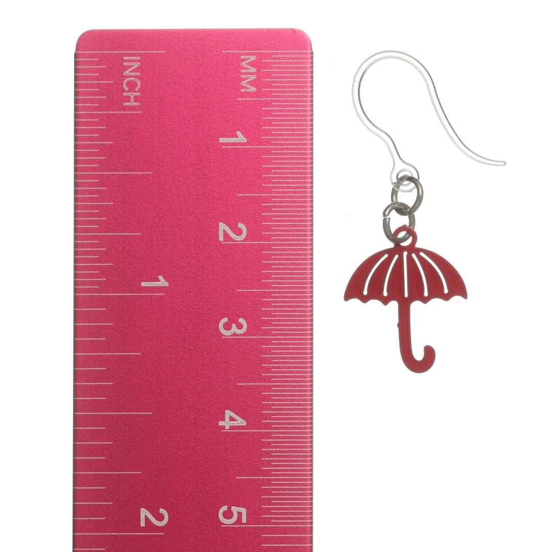 Umbrella Earrings (Dangles) - size