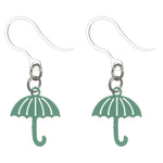 Umbrella Earrings (Dangles) - turquoise