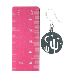 Night Desert Dangles Hypoallergenic Earrings for Sensitive Ears Made with Plastic Posts