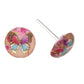 Ornate Butterfly Studs Hypoallergenic Earrings for Sensitive Ears Made with Plastic Posts