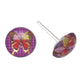 Ornate Butterfly Studs Hypoallergenic Earrings for Sensitive Ears Made with Plastic Posts