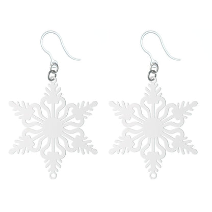 Paper Cut-Out Snowflake Dangles