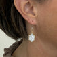 Petite Faux Druzy Drop Dangles Hypoallergenic Earrings for Sensitive Ears with Plastic Posts