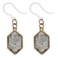 Petite Faux Druzy Drop Dangles