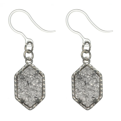 Petite Faux Druzy Drop Dangles