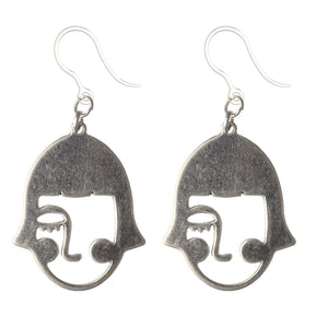 Picasso Dangles Hypoallergenic Earrings for Sensitive Ears Made with Plastic Posts