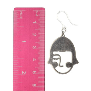 Picasso Dangles Hypoallergenic Earrings for Sensitive Ears Made with Plastic Posts