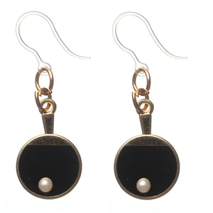 Ping Pong Dangles Hypoallergenic Earrings for Sensitive Ears Made with Plastic Posts