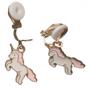 Unicorn Clip-on Earrings