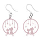 Star Cat Dangles Hypoallergenic Earrings for Sensitive Ears Made with Plastic Posts
