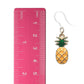 Perfect Pineapple Dangles Hypoallergenic Earrings for Sensitive Ears Made with Plastic Posts